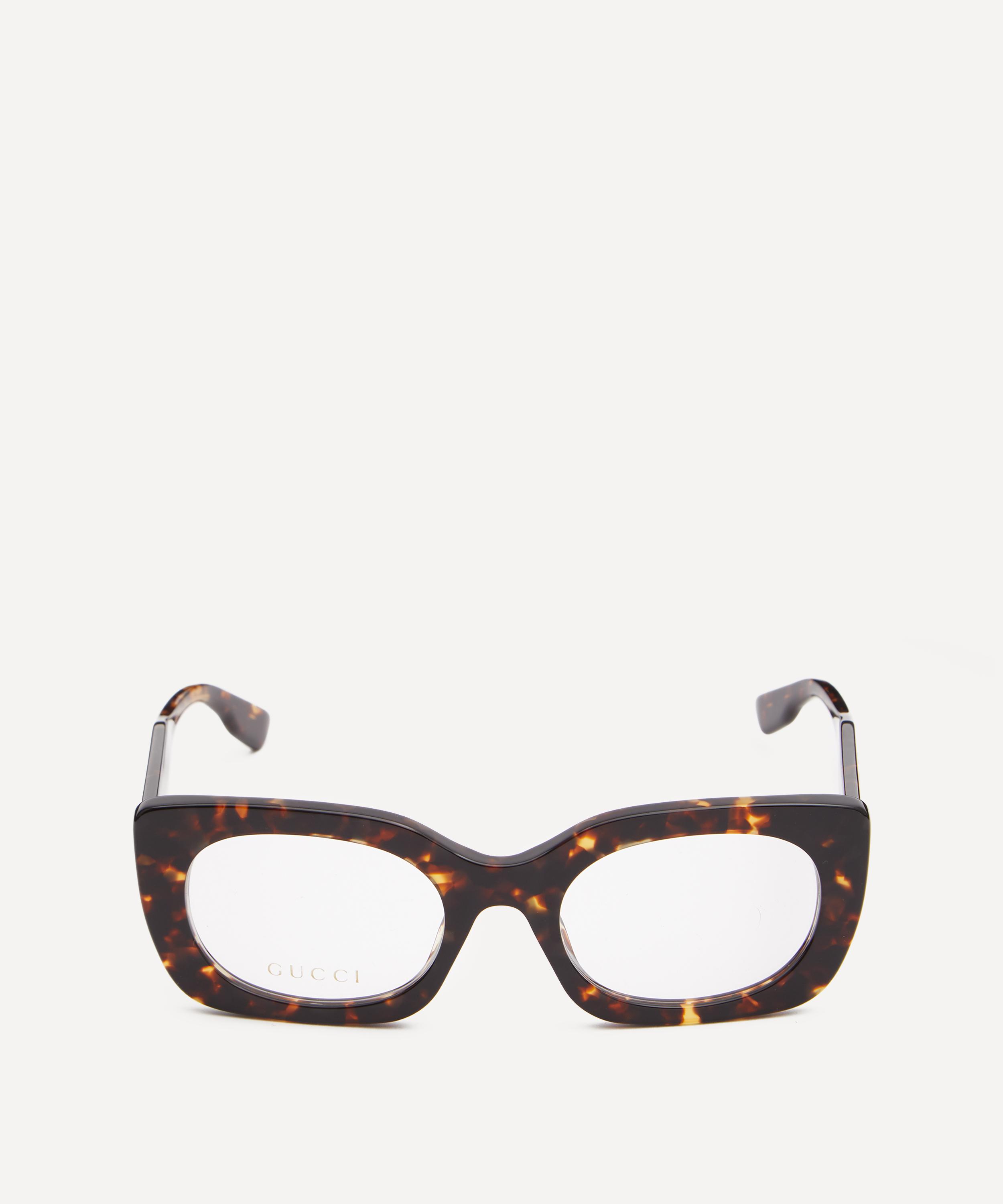 Gucci - Chunky Rectangular Optical Glasses image number 0
