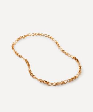 18ct Gold-Plated Vermeil Silver Heritage Link Chain Necklace