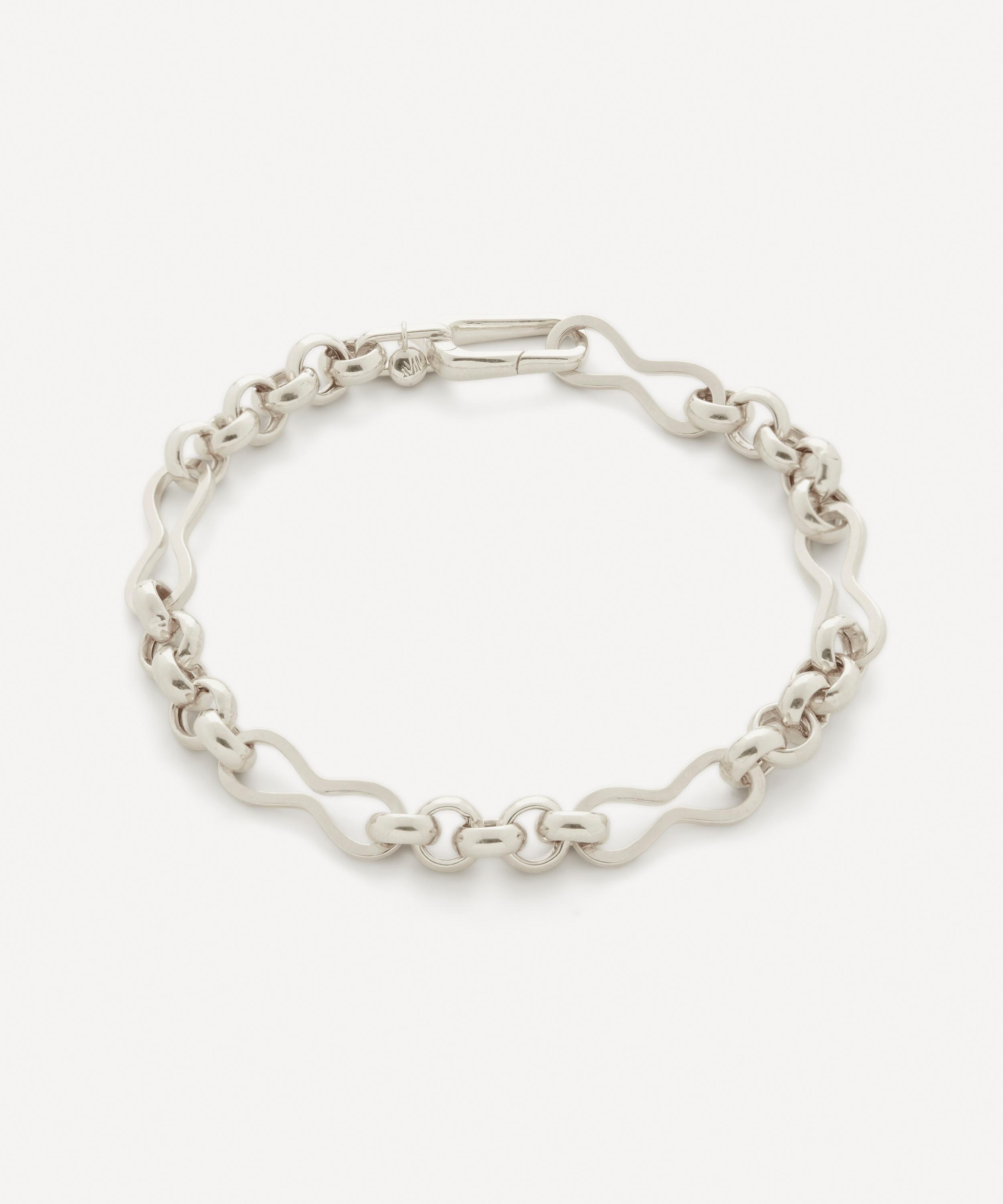 Monica Vinader - 18ct Gold-Plated Vermeil Silver Heritage Link Chain Bracelet image number 2