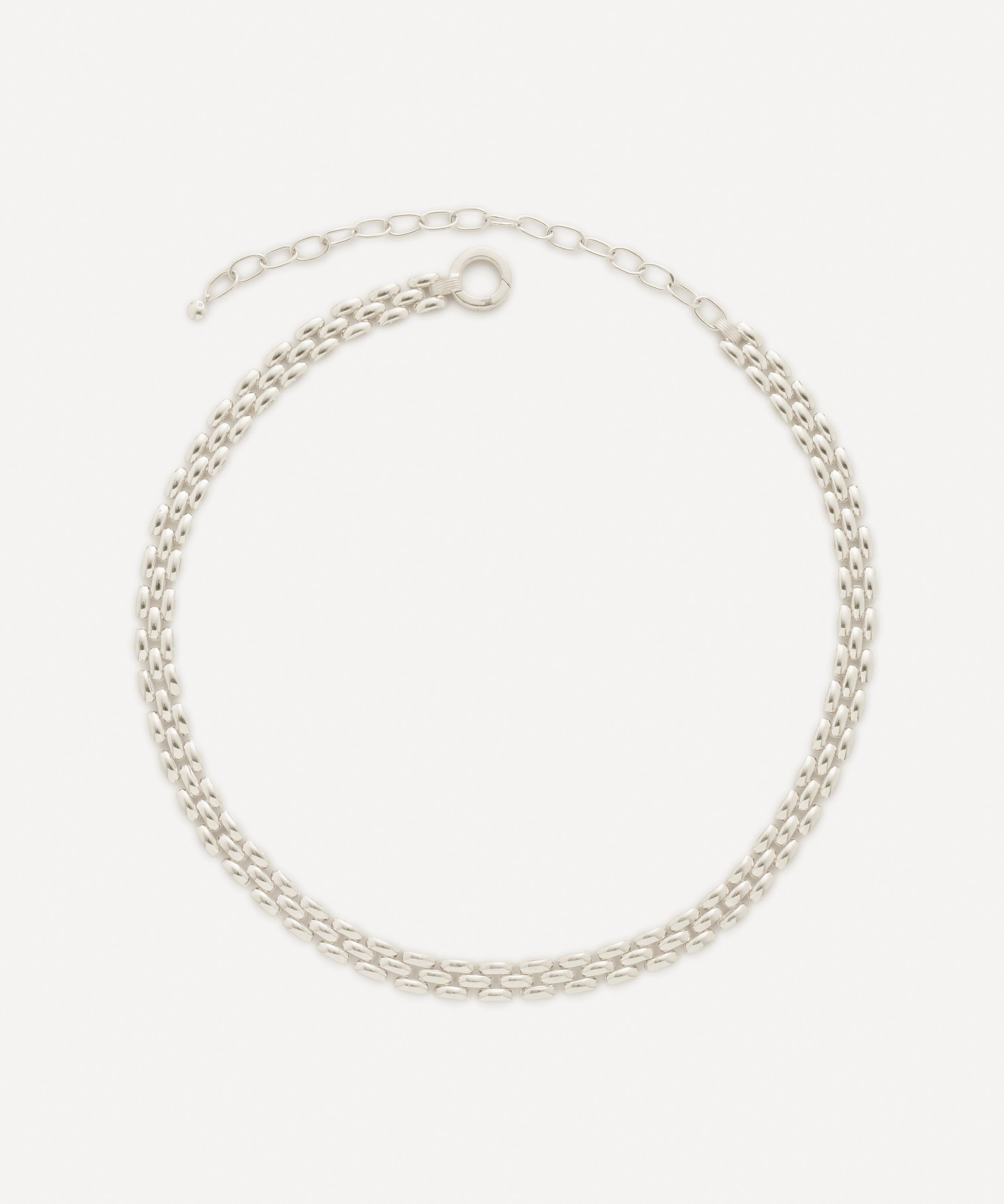 Monica Vinader Sterling Silver Doina Heirloom Chain Necklace | Liberty