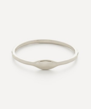 Monica Vinader - Sterling Silver Siren Muse Mini Band Ring image number 0