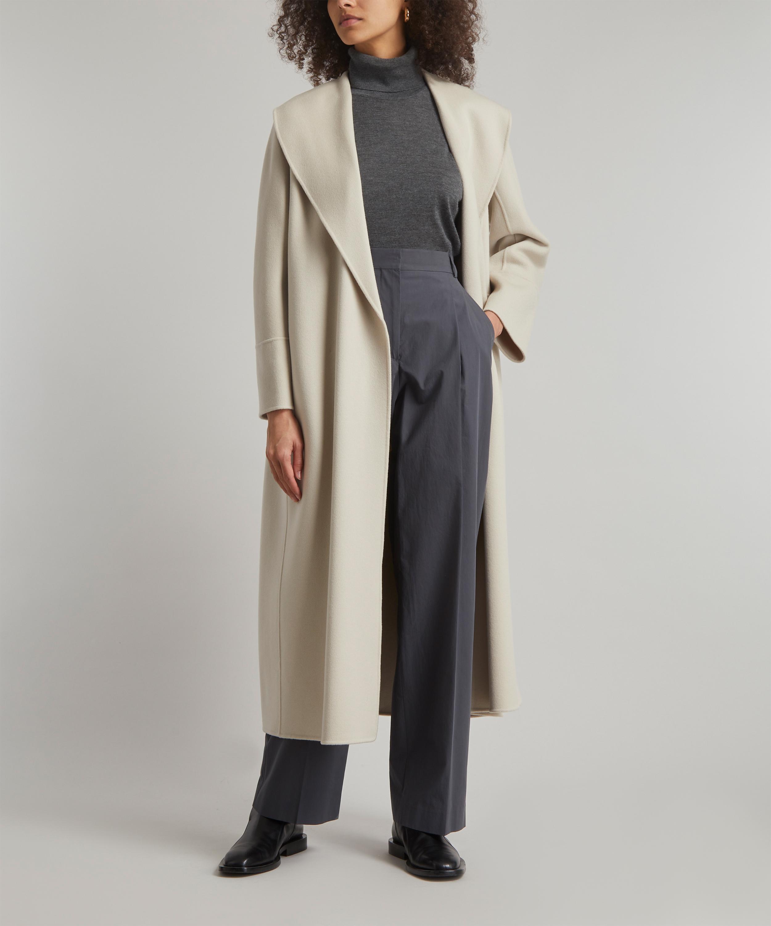 Max mara shawl collar cheap coat