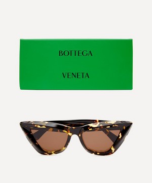 Bottega Veneta - Acetate Cat-Eye Sunglasses image number 4