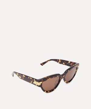 Bottega Veneta - Acetate Cat-Eye Sunglasses image number 2