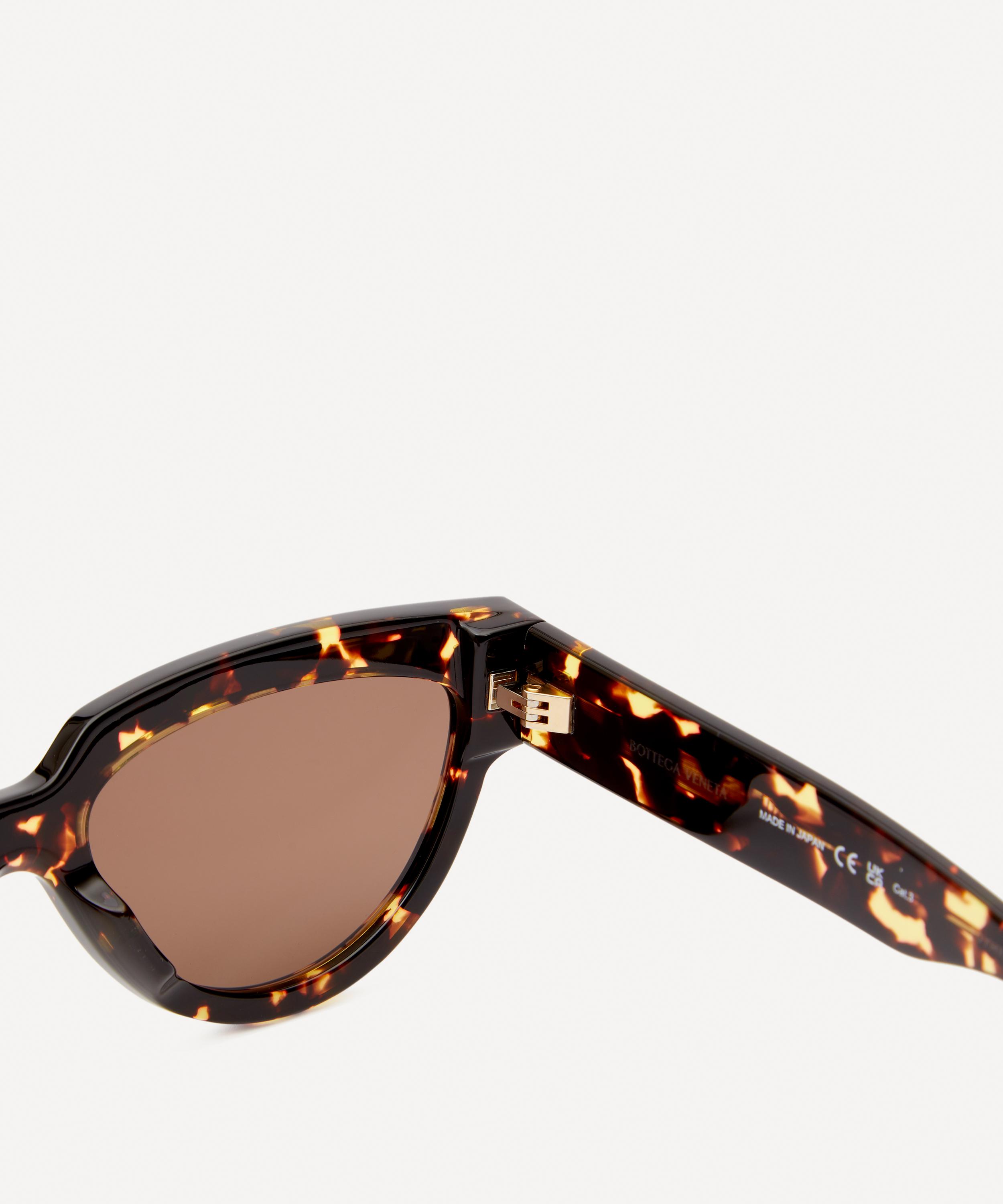 Bottega Veneta - Acetate Cat-Eye Sunglasses image number 3