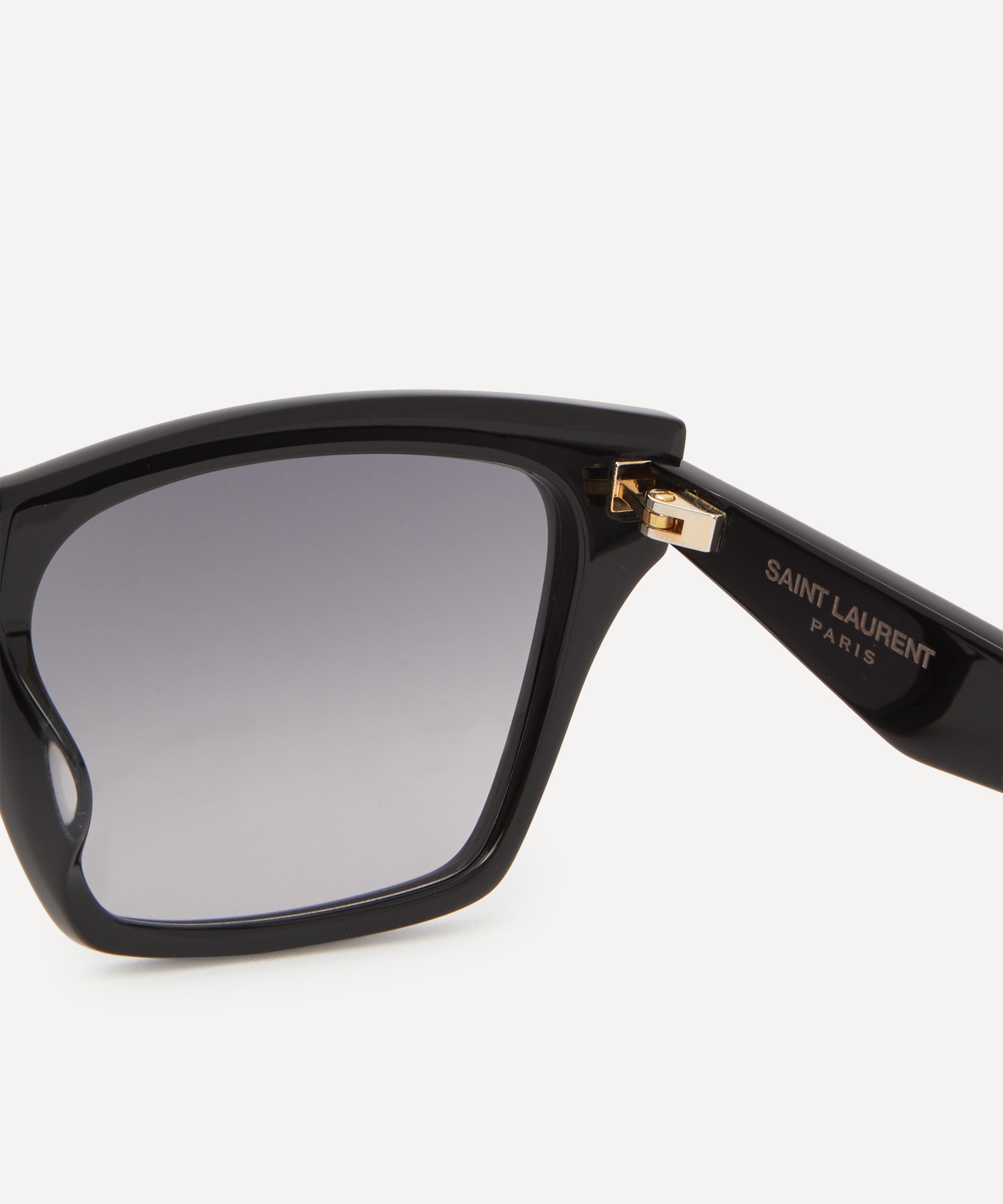 Saint Laurent - Rectangular SL M104 Acetate Sunglasses image number 3