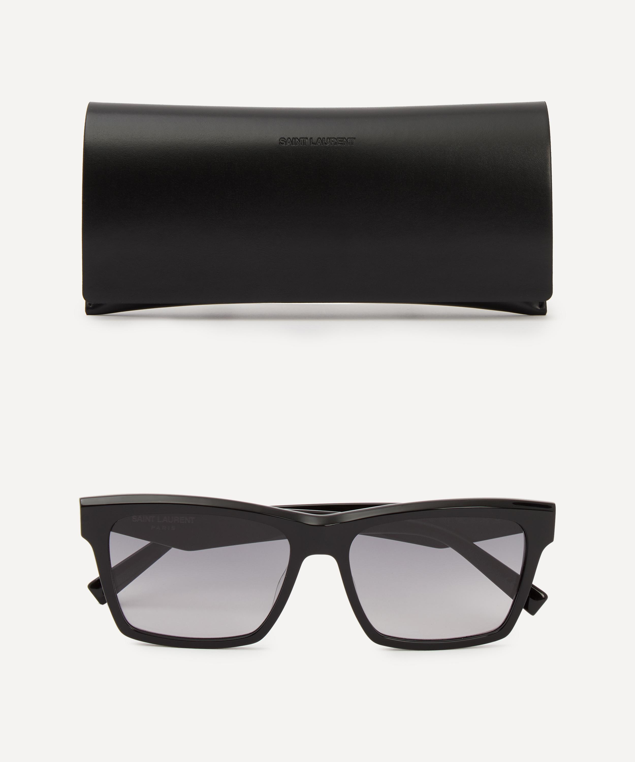 New Wave Square-Frame Tortoiseshell Acetate Sunglasses