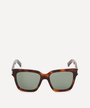 Saint Laurent - Tortoiseshell Square-Frame Acetate Sunglasses image number 0