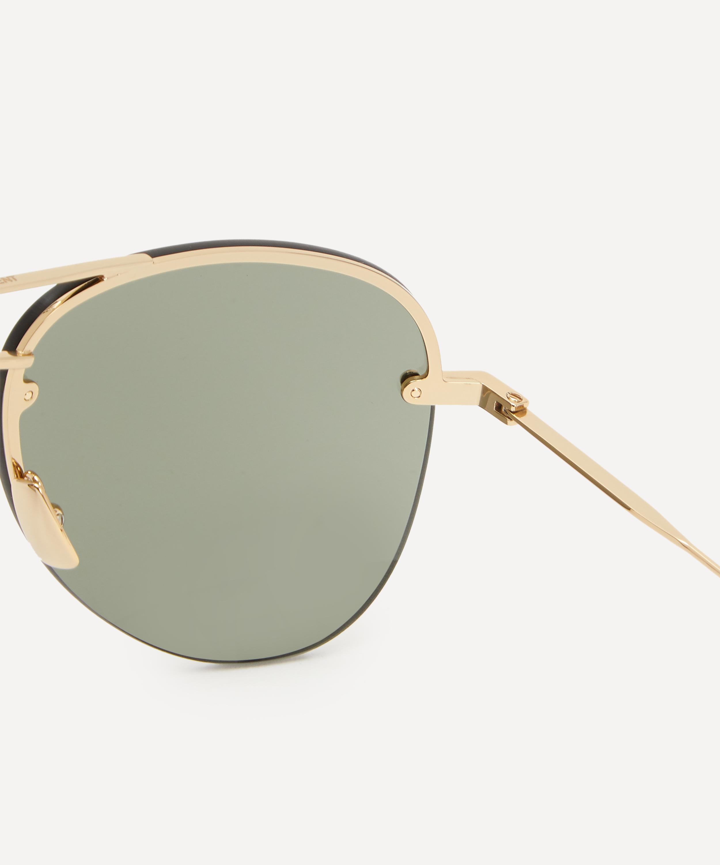 Saint Laurent Classic 11 M Aviator Sunglasses