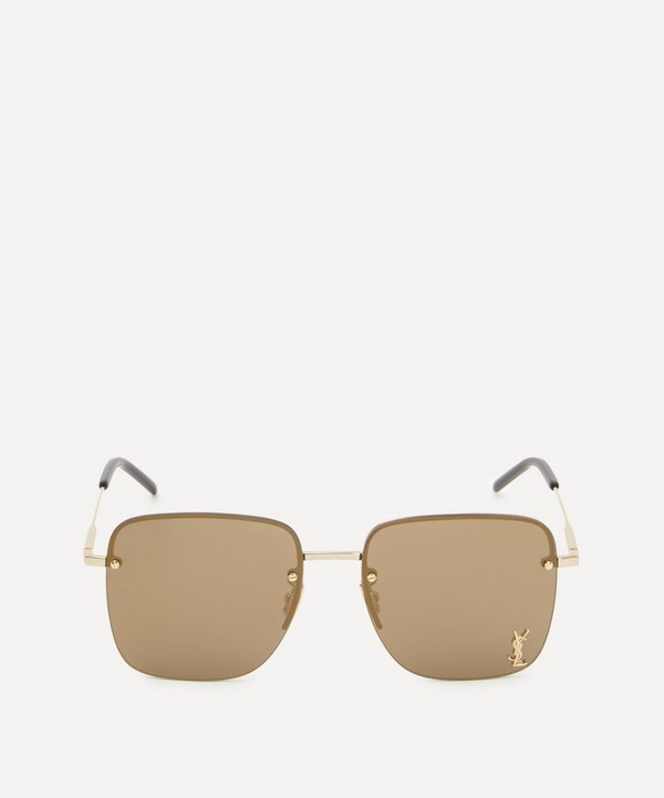 Saint Laurent - Metal Square Sunglasses image number null