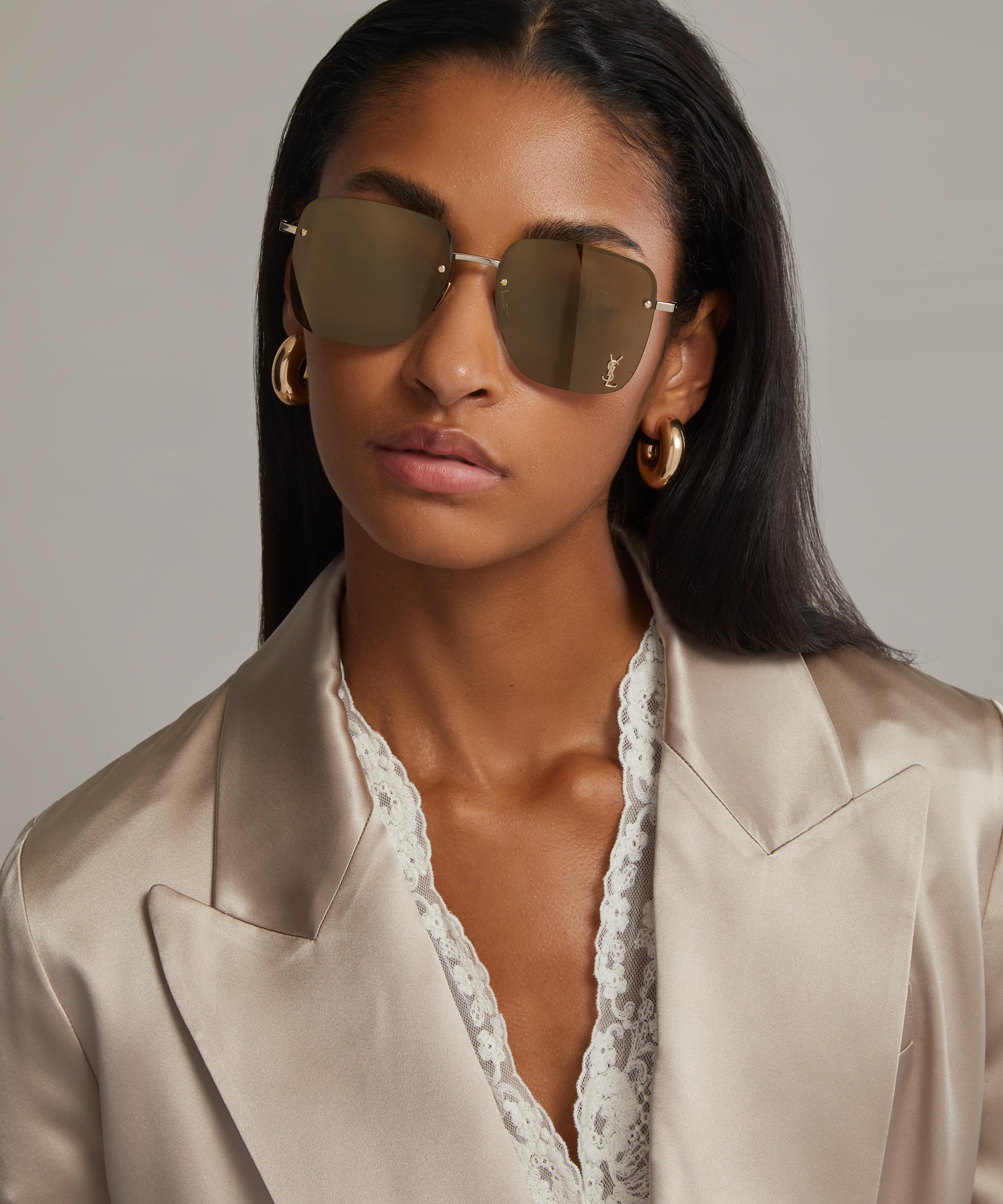 Yves saint 2024 laurent square sunglasses