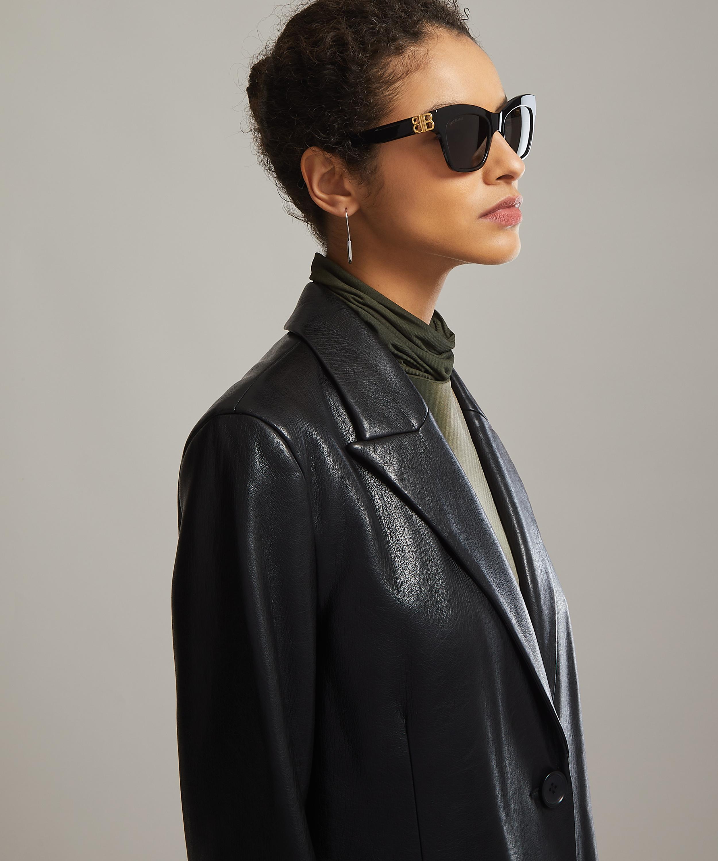 Balenciaga - Cat-Eye Acetate Sunglasses image number 1