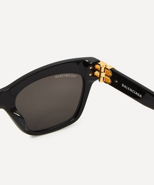Balenciaga - Cat-Eye Acetate Sunglasses image number 3