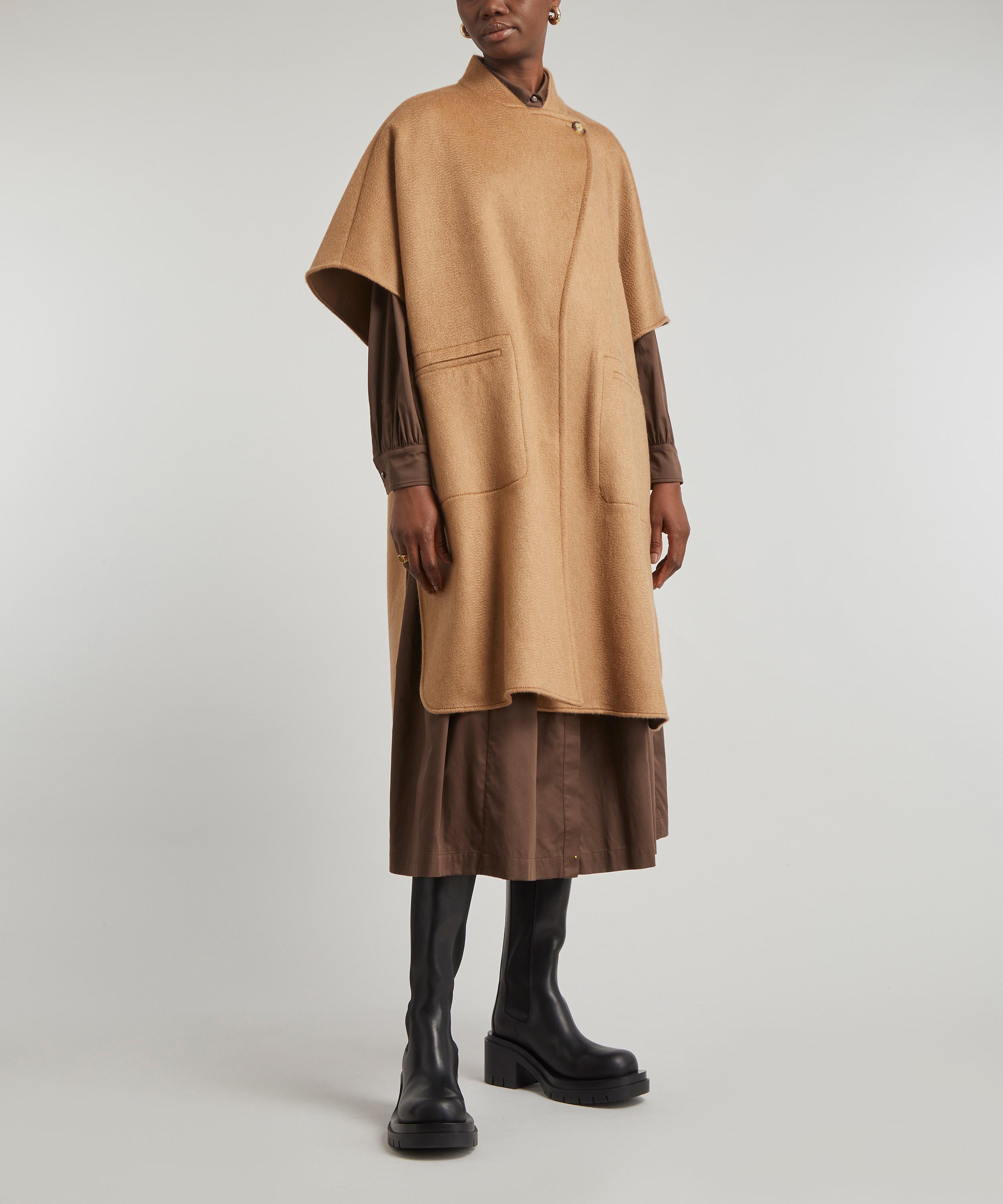 MaxMara - Canapa Wool and Cashmere Cape image number 2