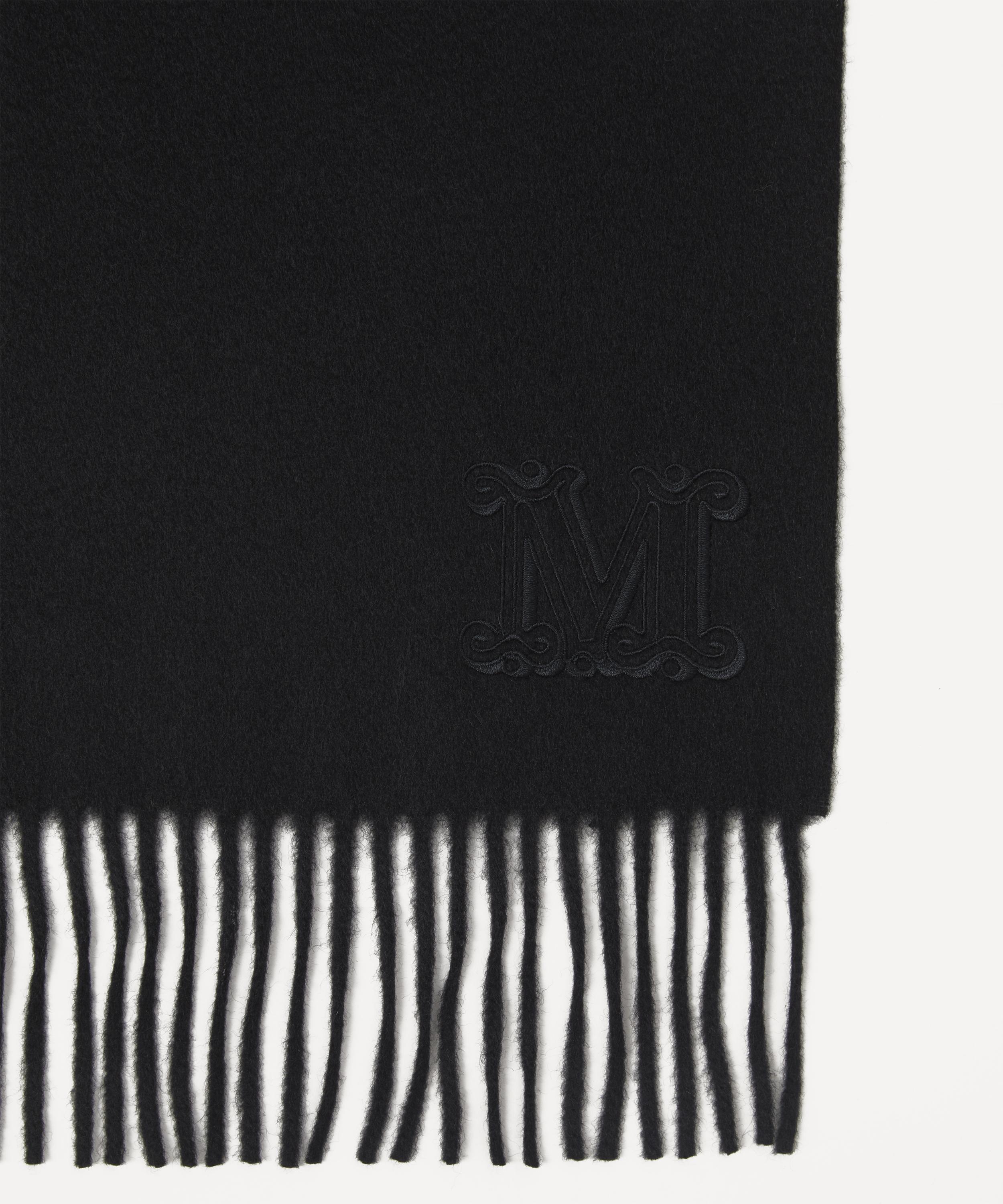 MaxMara - Monogram Cashmere Scarf image number 3