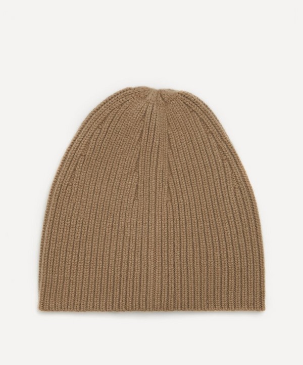 MaxMara - Cashmere Camel Beanie Hat image number null
