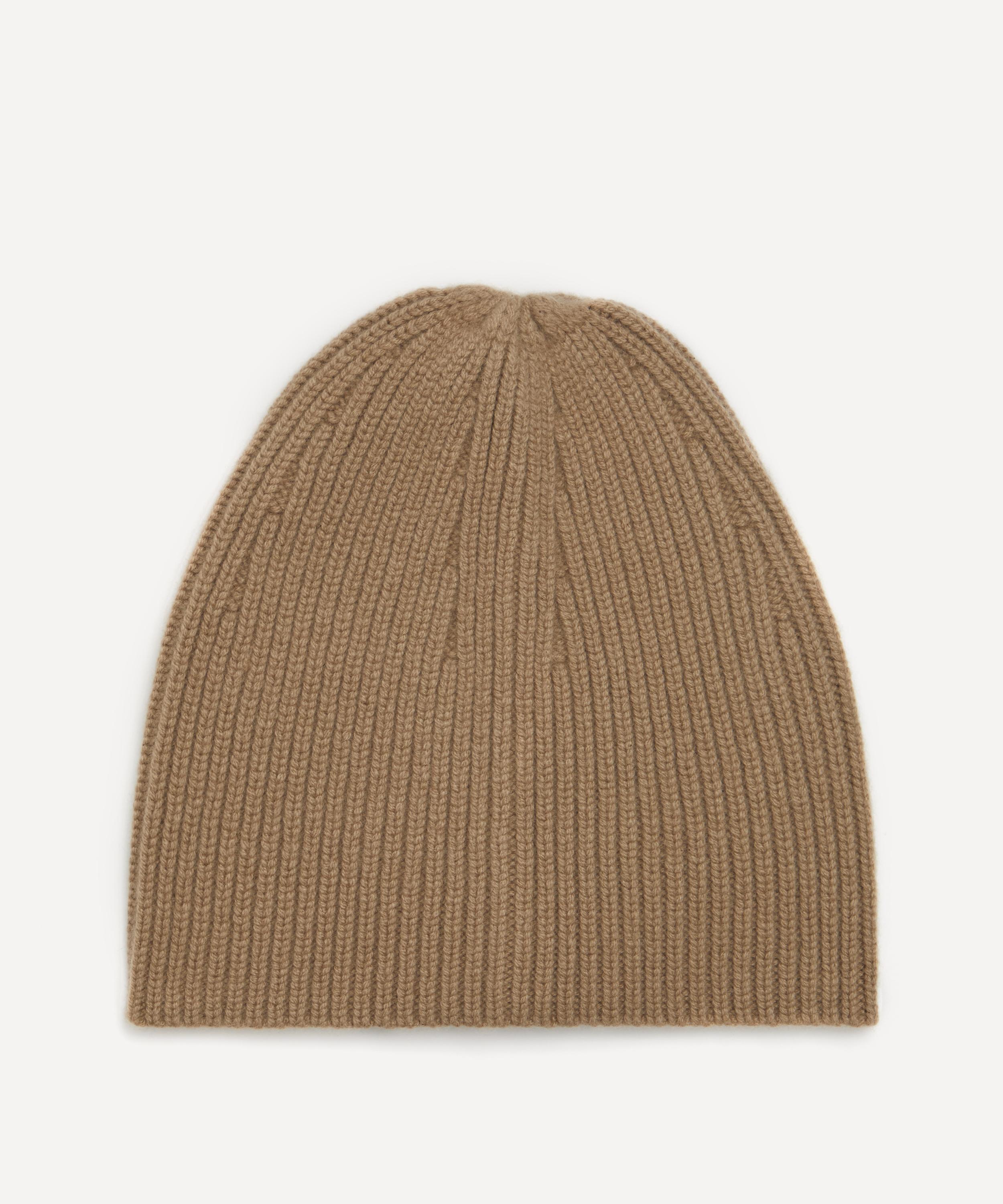 MaxMara - Cashmere Camel Beanie Hat image number 0