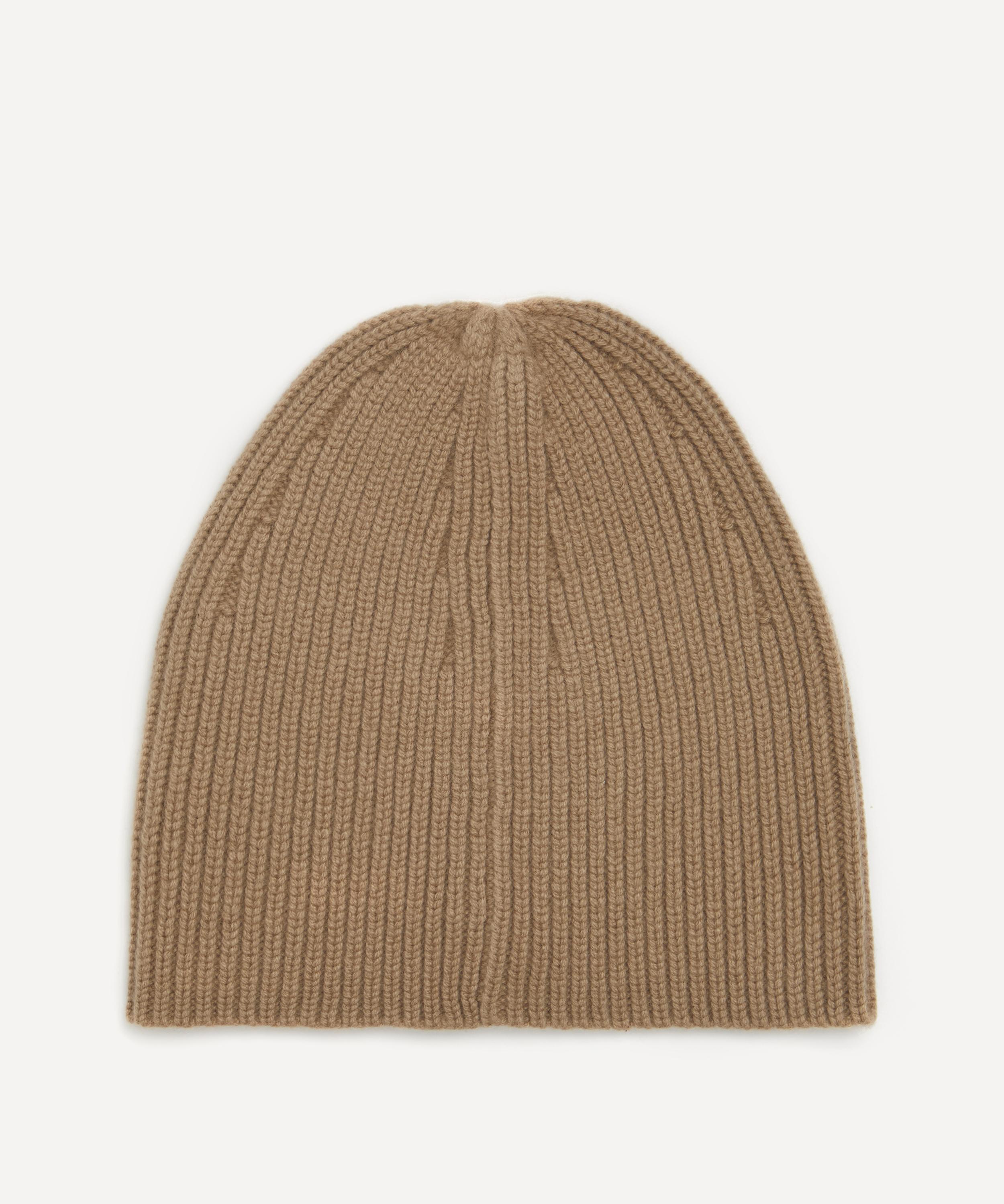 MaxMara - Cashmere Camel Beanie Hat image number 1
