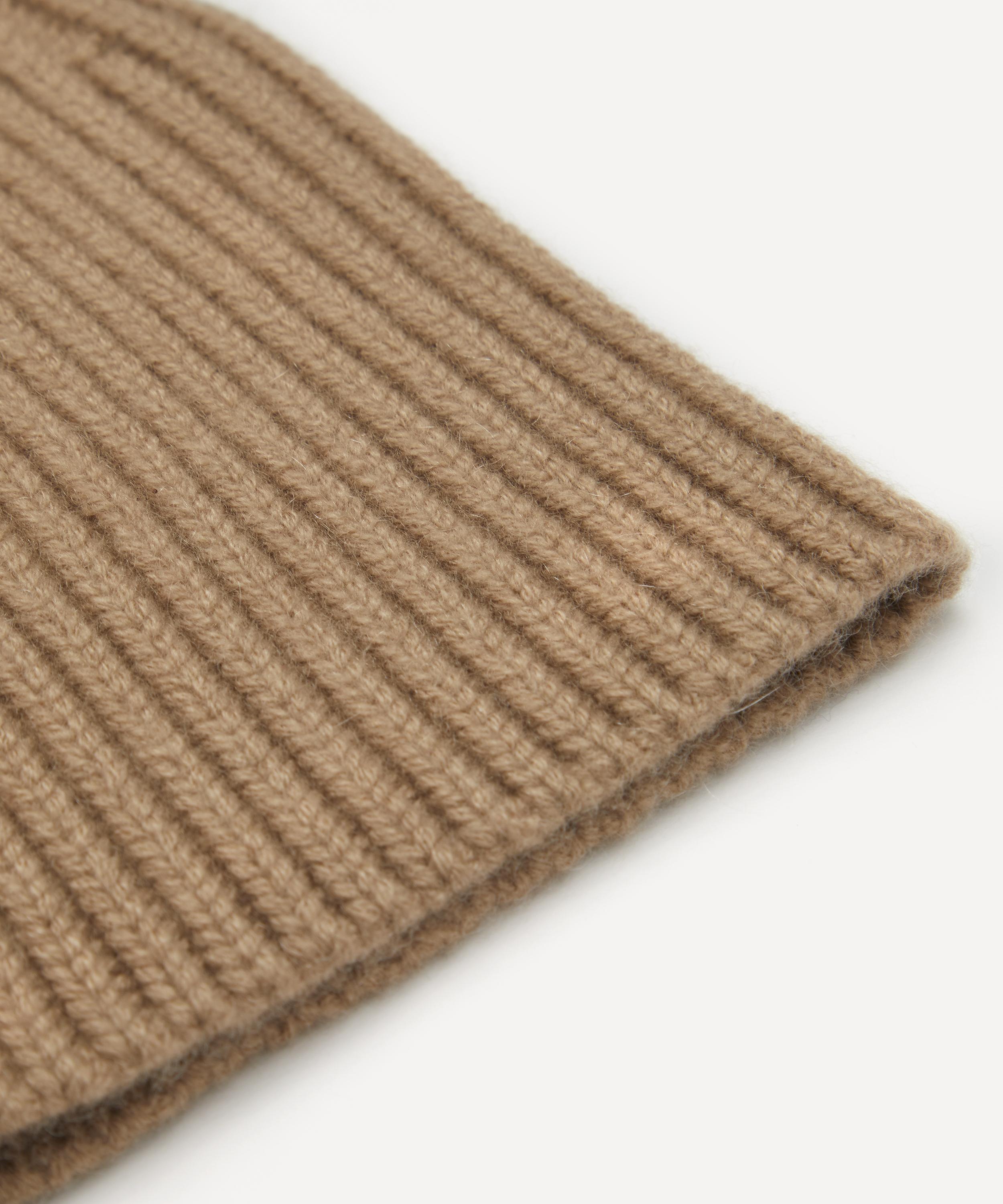 MaxMara - Cashmere Camel Beanie Hat image number 2