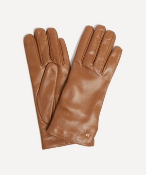 MaxMara - Leather Spalato Gloves image number 0