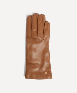 MaxMara - Leather Spalato Gloves image number 1