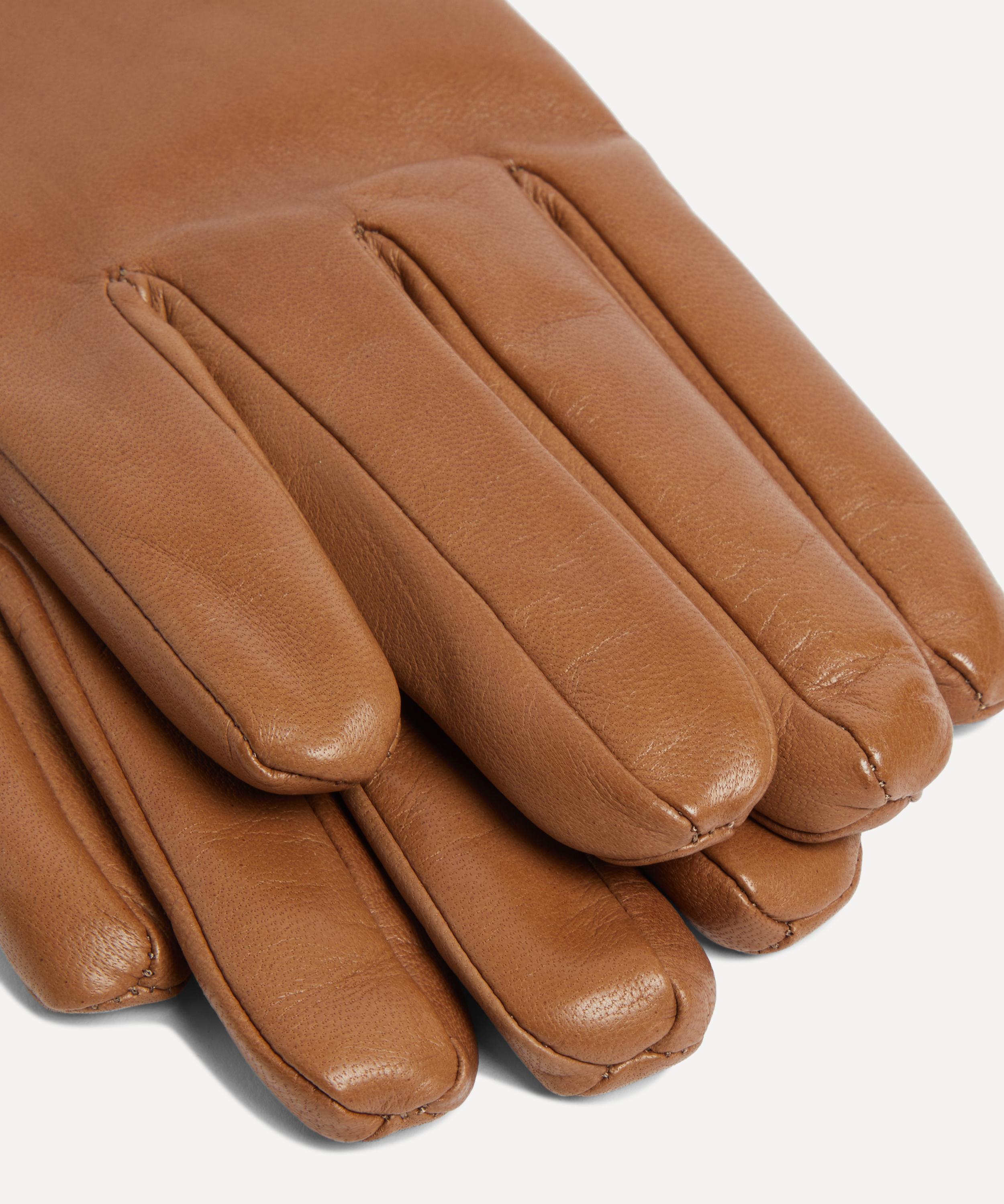 MaxMara - Leather Spalato Gloves image number 2