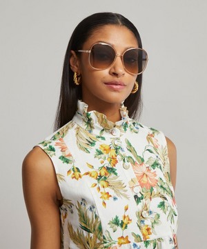 Chloé - Franky Butterfly Sunglasses image number 1