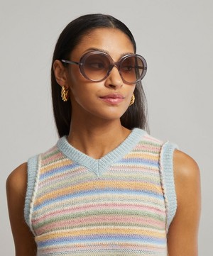 Chloé - Esther Oval Sunglasses image number 1