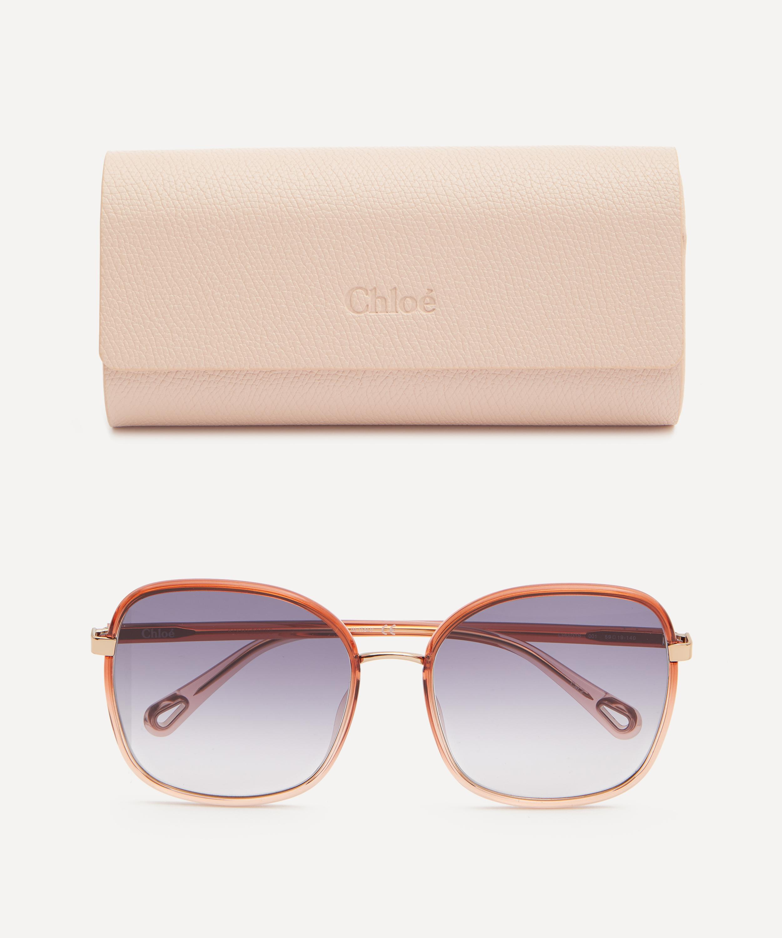 Chloé - Franky Butterfly Sunglasses image number 4