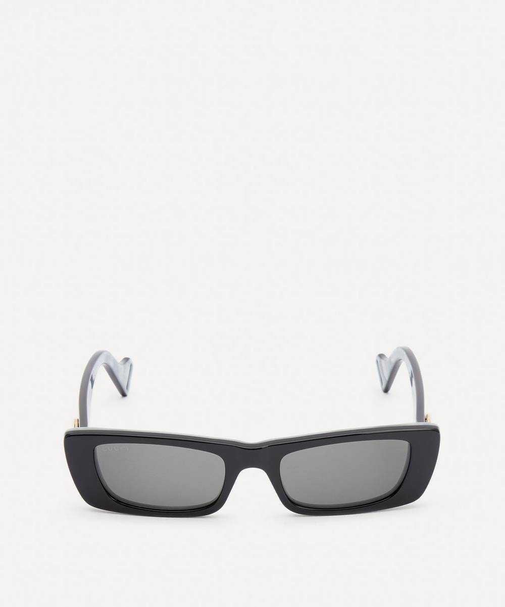 Gucci - Rectangular Acetate Sunglasses