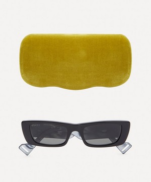 Gucci - Rectangular Acetate Sunglasses image number 4