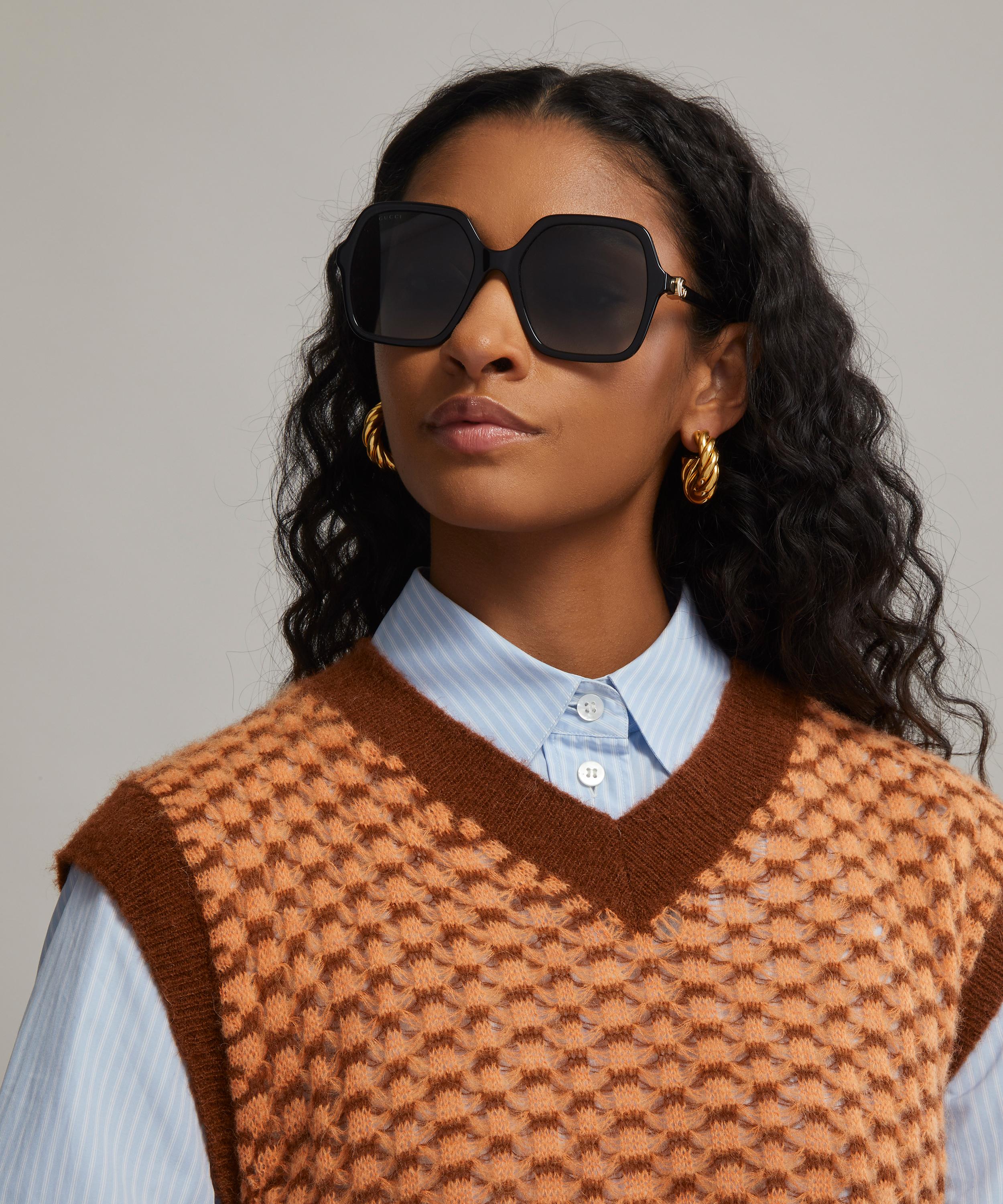 Gucci - Acetate Oversized Square Sunglasses image number 1