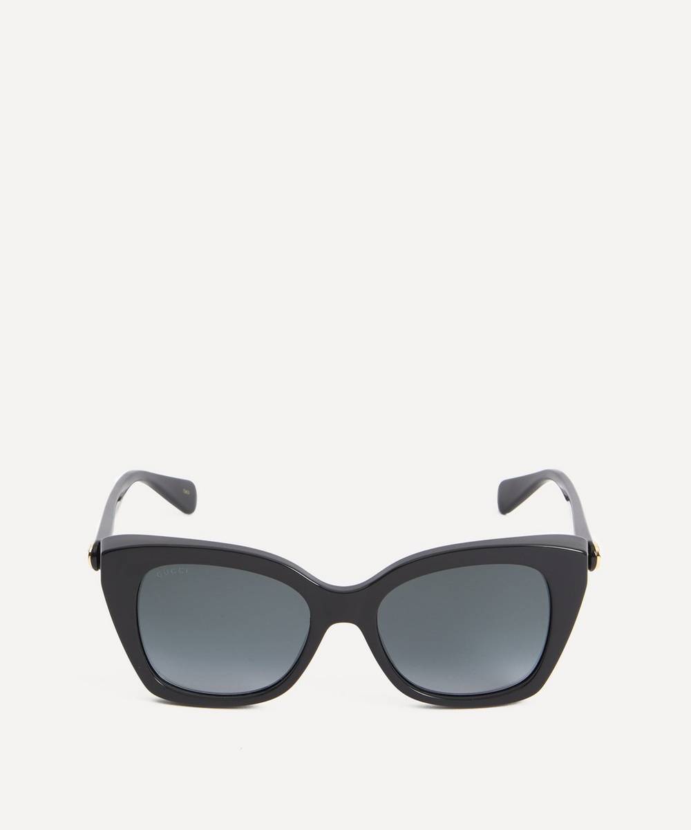 Gucci - Acetate Oversized Cat-Eye Sunglasses