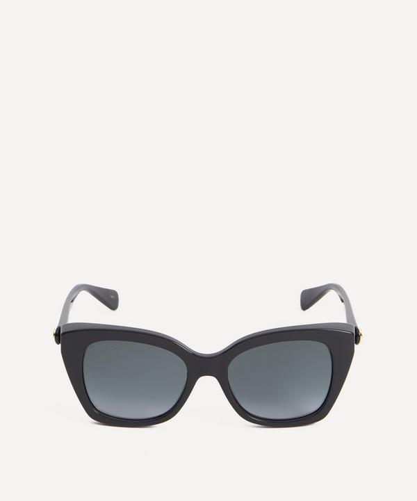 Gucci - Acetate Oversized Cat-Eye Sunglasses image number null