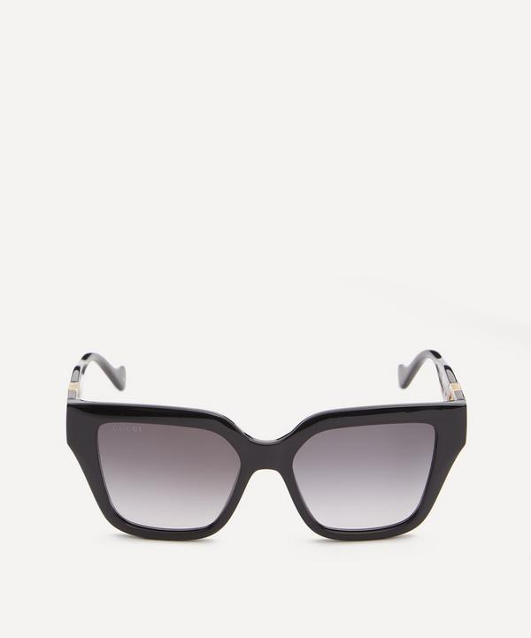 Gucci - Acetate Oversized Square-Frame Sunglasses image number null