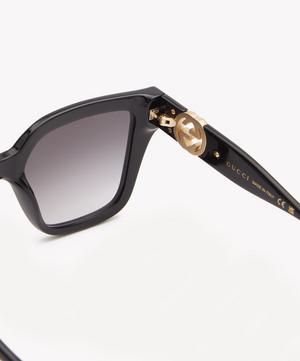 Gucci - Acetate Oversized Square-Frame Sunglasses image number 3