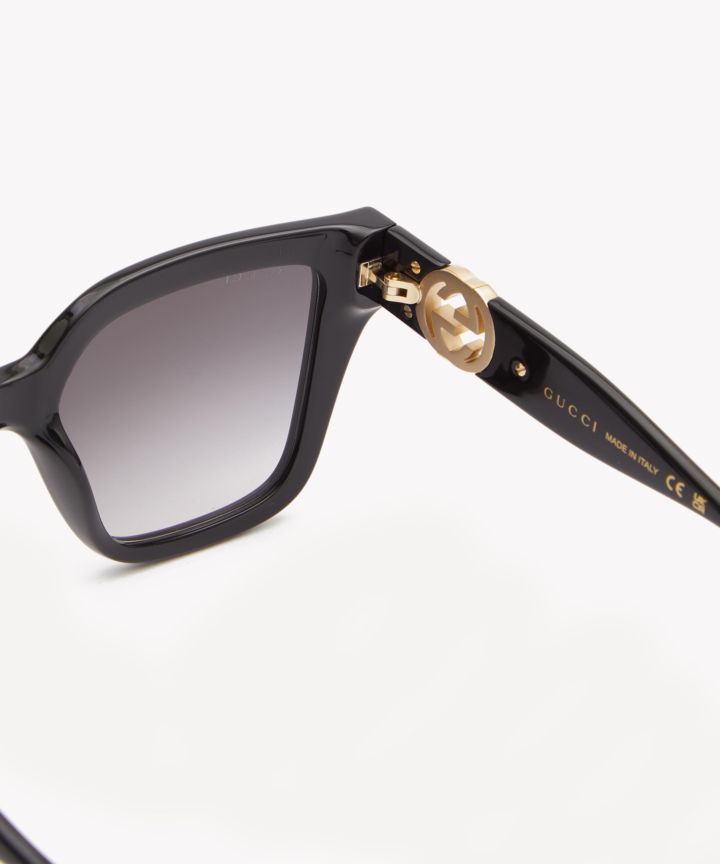 Gucci Acetate Oversized Square-Frame Sunglasses | Liberty