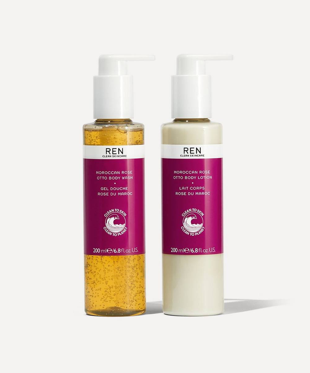 REN Clean Skincare - Moroccan Rose Otto Indulgent Body Duo