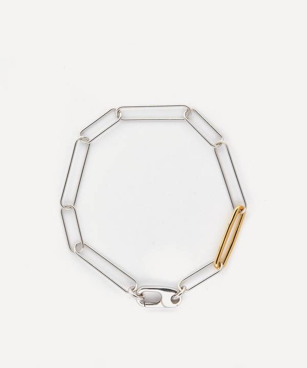 Otiumberg - Mixed Metal Paperclip Link Chain Bracelet image number 0