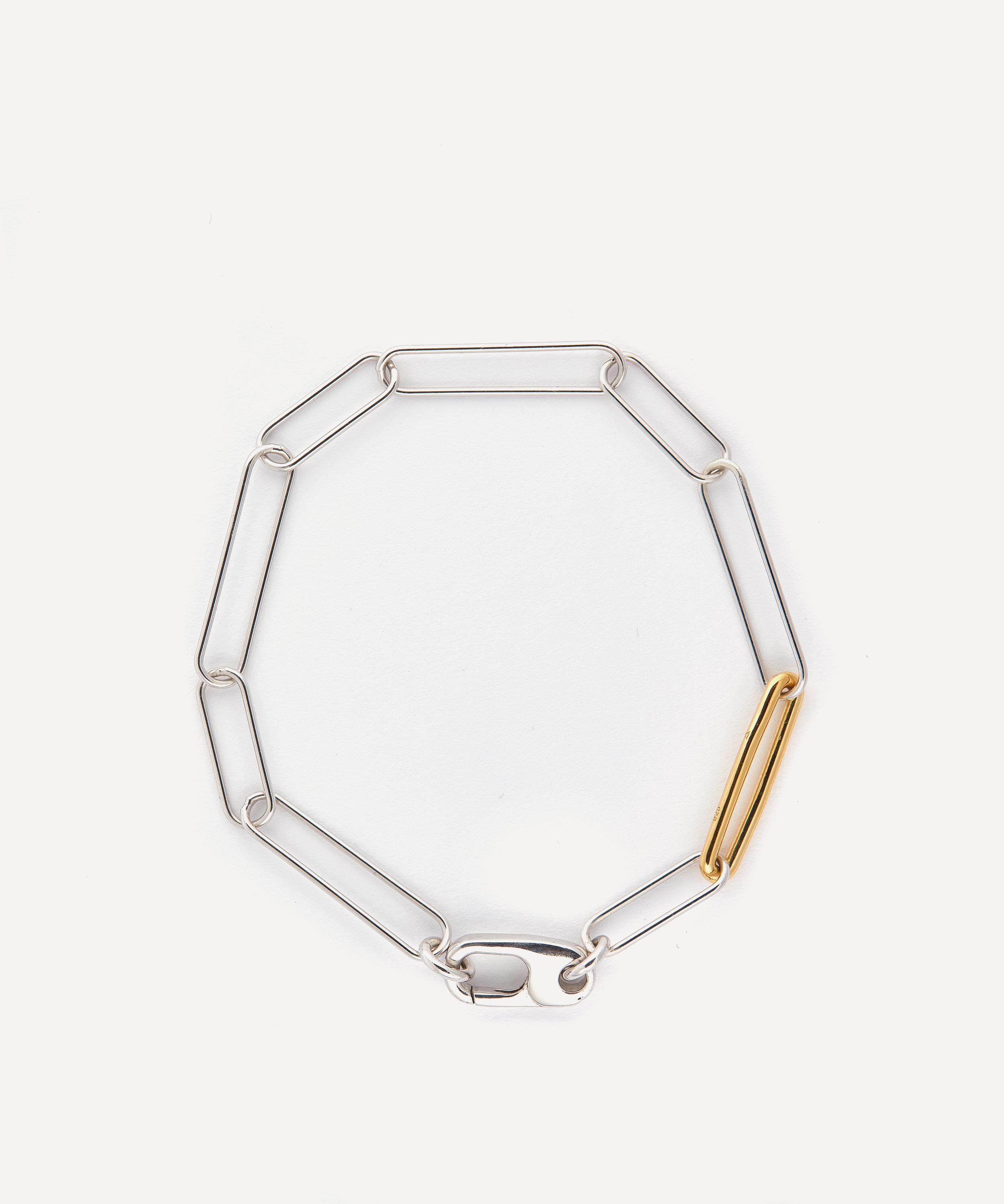 Otiumberg - Mixed Metal Paperclip Link Chain Bracelet