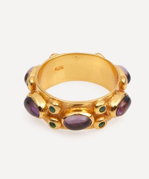 Shyla - 22ct Gold-Plated Andromeda Cocktail Ring image number 1