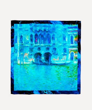 Weston - Claude Monet Palazzo da Mula Morosini Silk Scarf image number 1