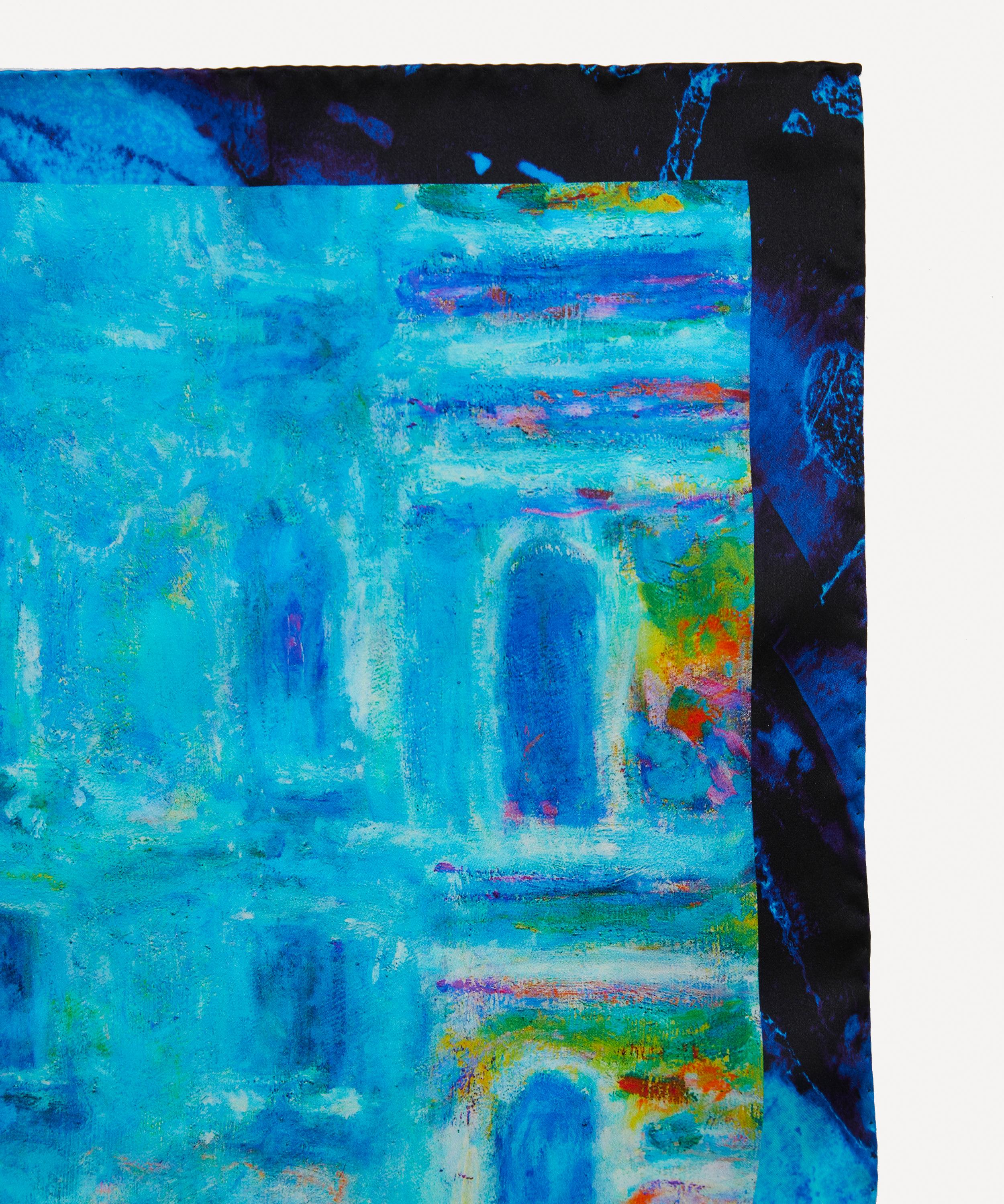 Weston - Claude Monet Palazzo da Mula Morosini Silk Scarf image number 2