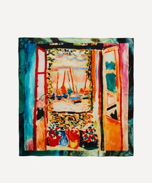 Weston - Henri Matisse Open Window Collioure Silk Scarf image number 1