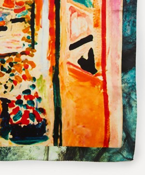 Weston - Henri Matisse Open Window Collioure Silk Scarf image number 2