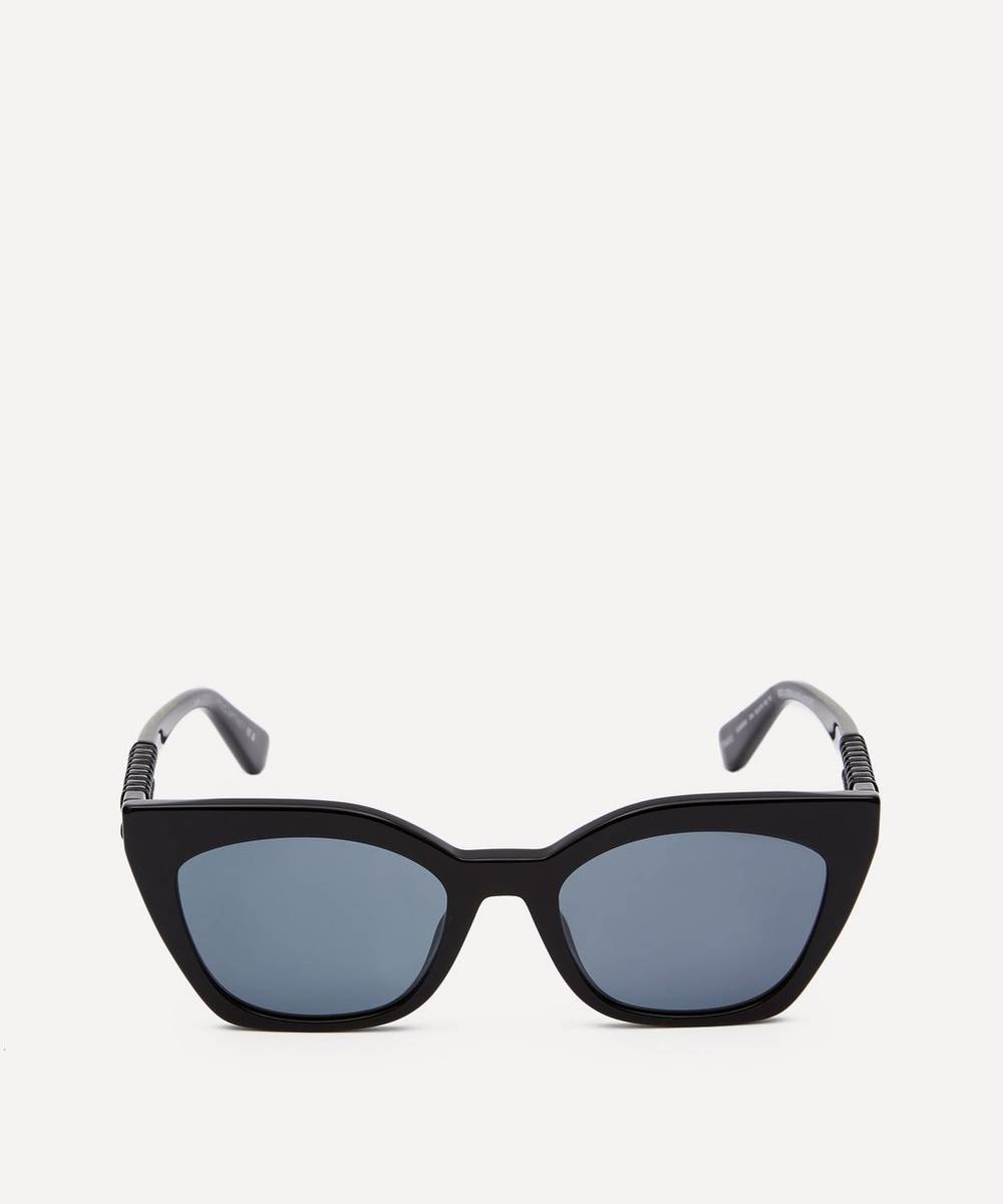 Stella McCartney - Falabella Chain Embellished Cat-Eye Sunglasses