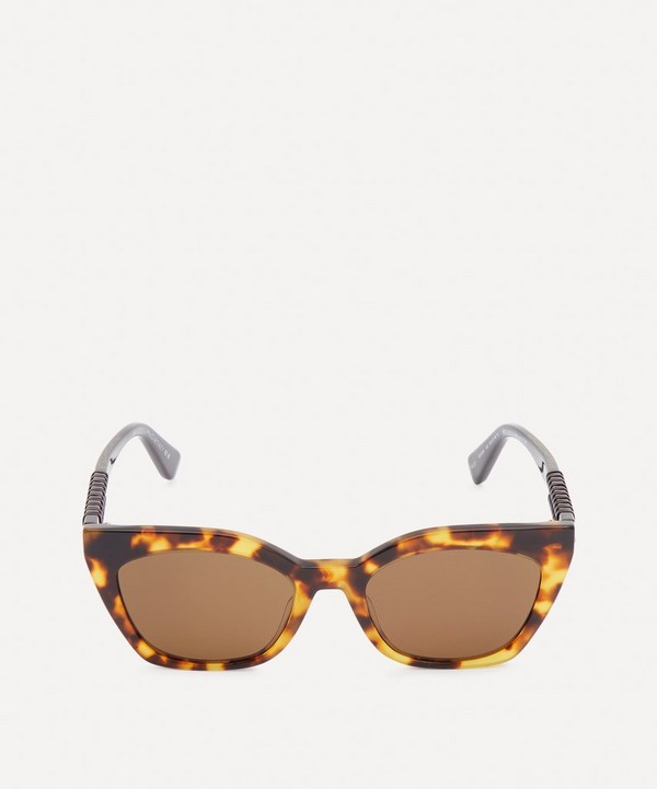 Stella McCartney - Falabella Chain Embellished Cat-Eye Sunglasses image number null