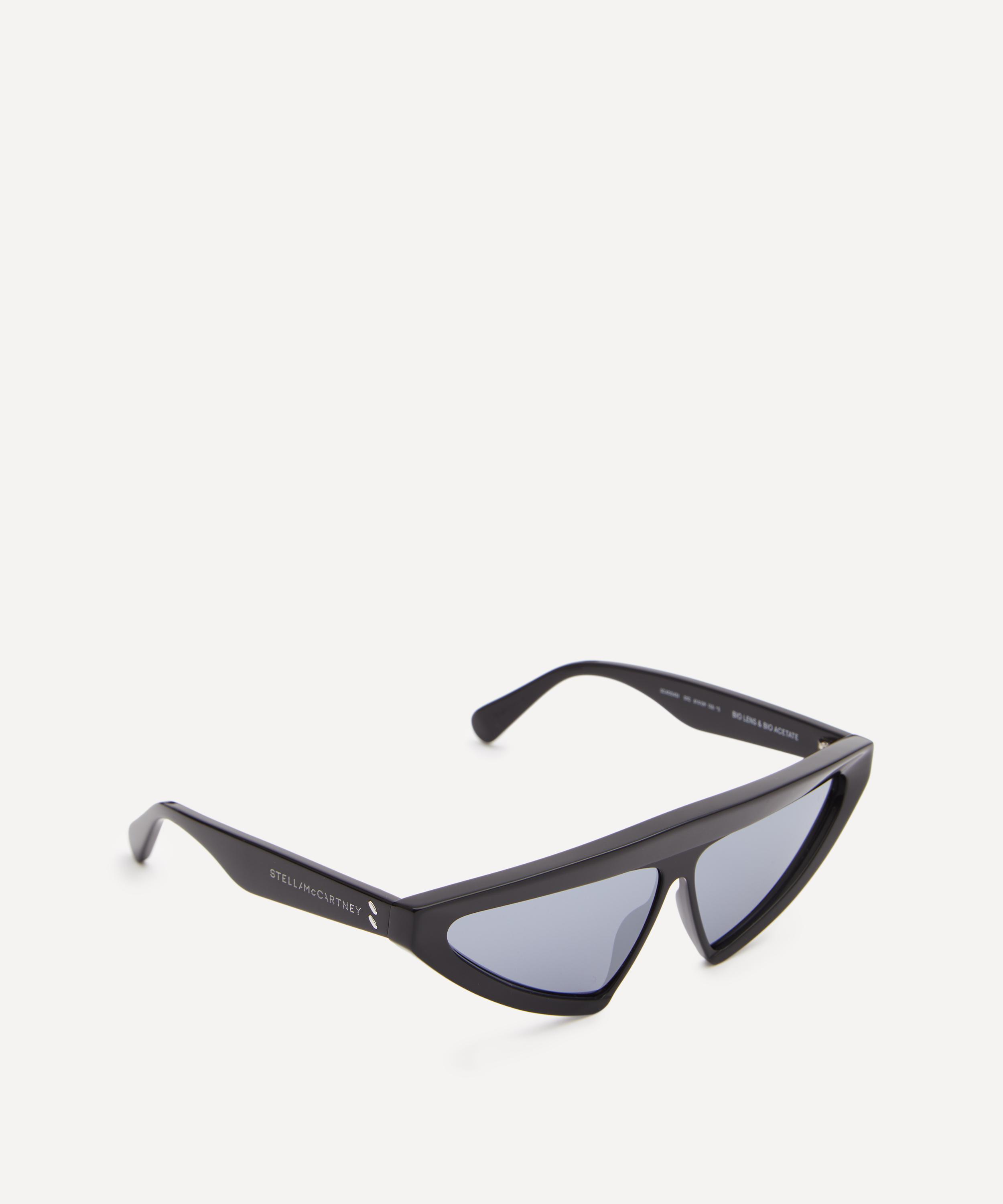 Stella McCartney - Acetate Low-Flat Cat-Eye Sunglasses image number 2