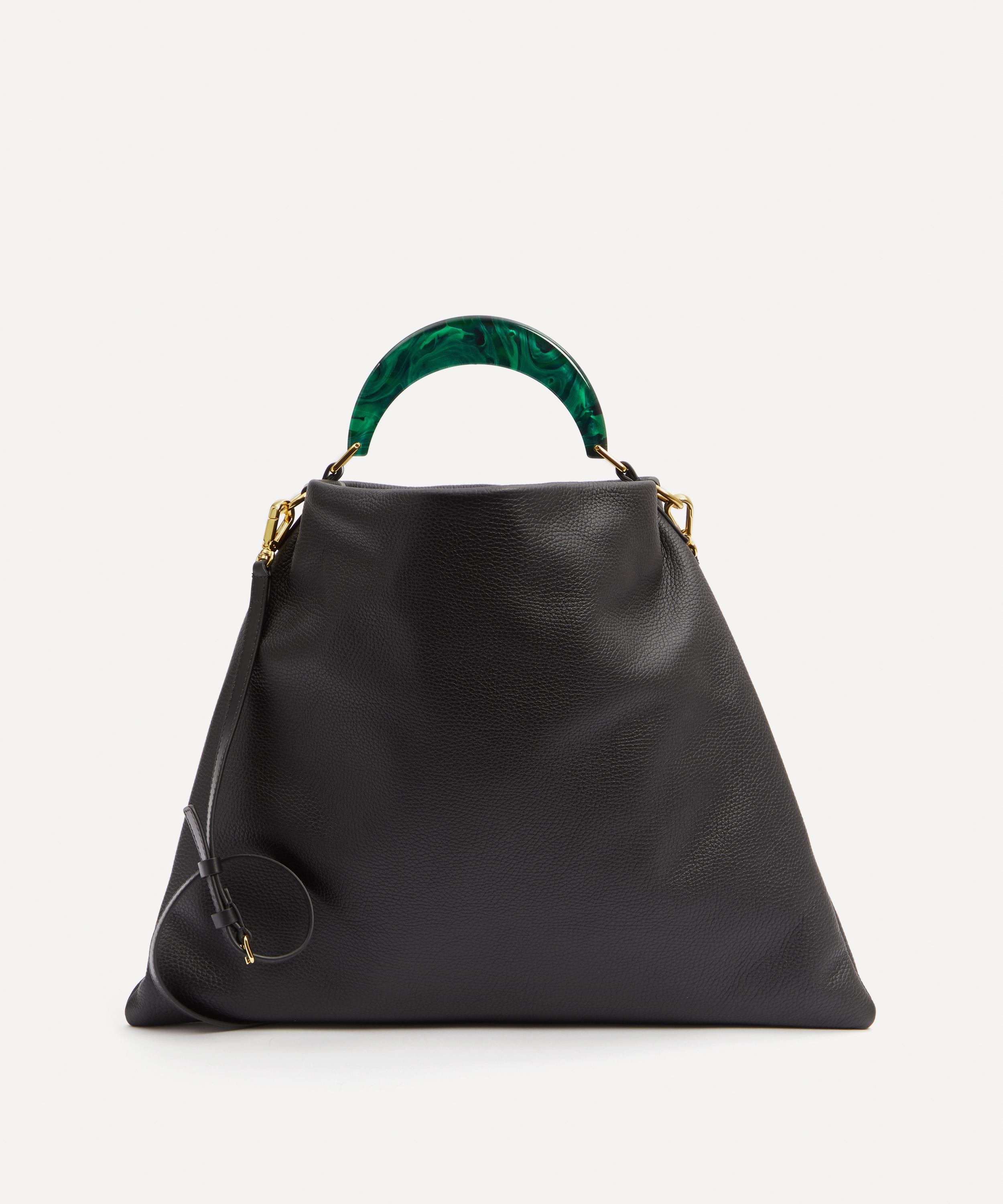Marni - Hobo Medium Leather Bag image number 3
