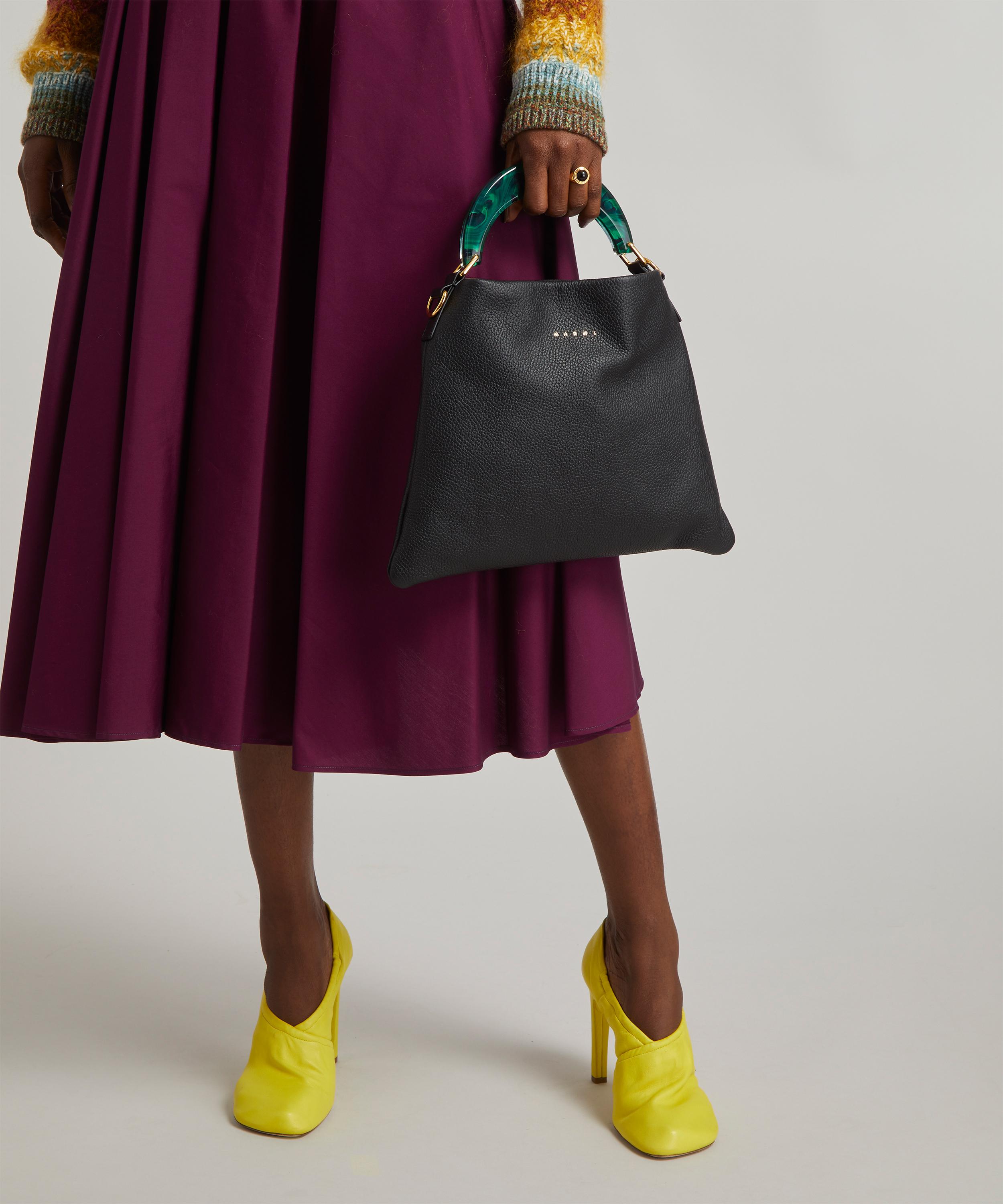 Marni - Hobo Small Leather Bag image number 1
